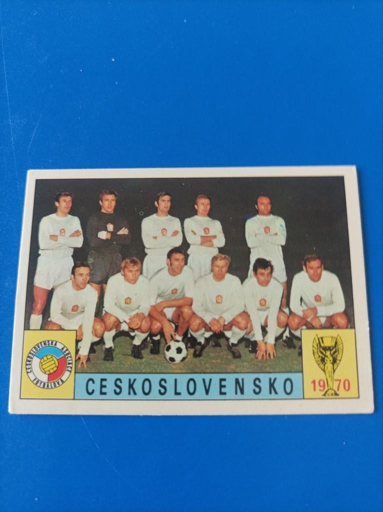 Panini Mexico 70, équipe Ceskosovensko, Enlèvement ou Envoi