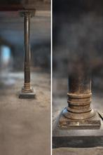 Colonne en fonte, Enlèvement, Utilisé