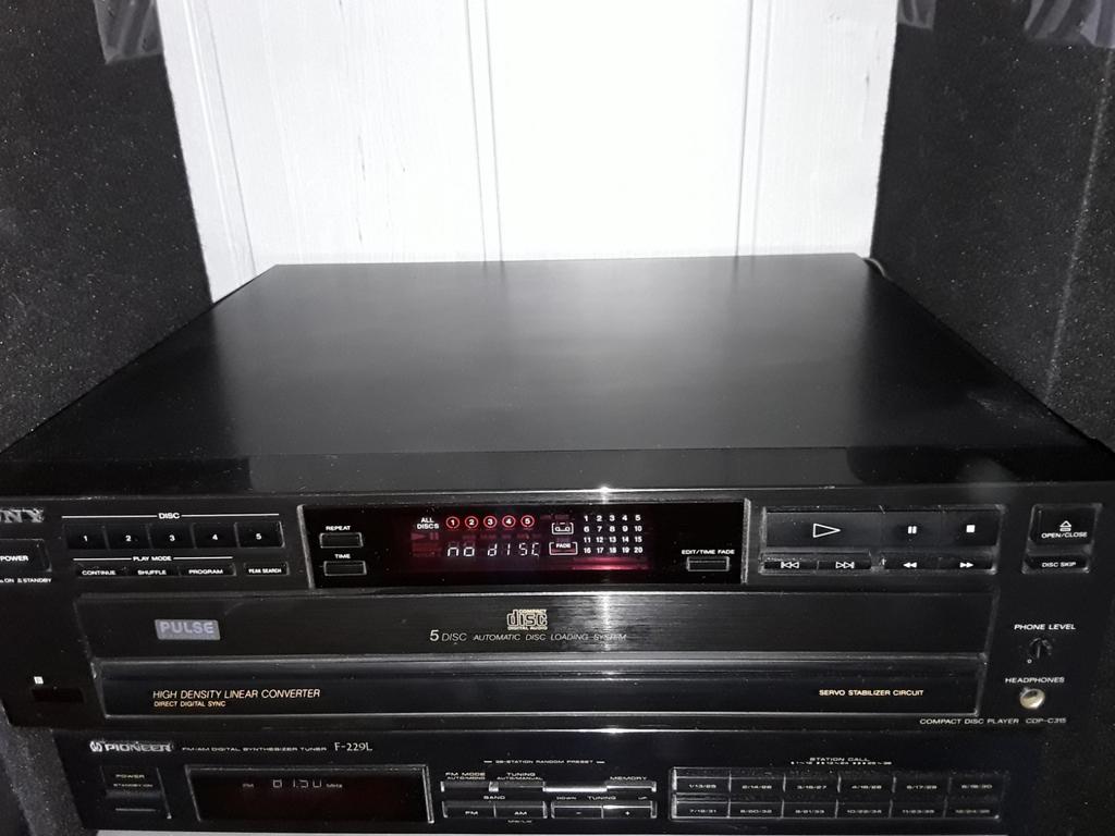 SONY - Cd speler. ( 5 disk ), TV, Hi-fi & Vidéo, Lecteurs CD, Enlèvement, Sony, Changeur