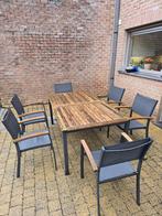 tuin, Ophalen, Gebruikt, Hardhout, 6 zitplaatsen