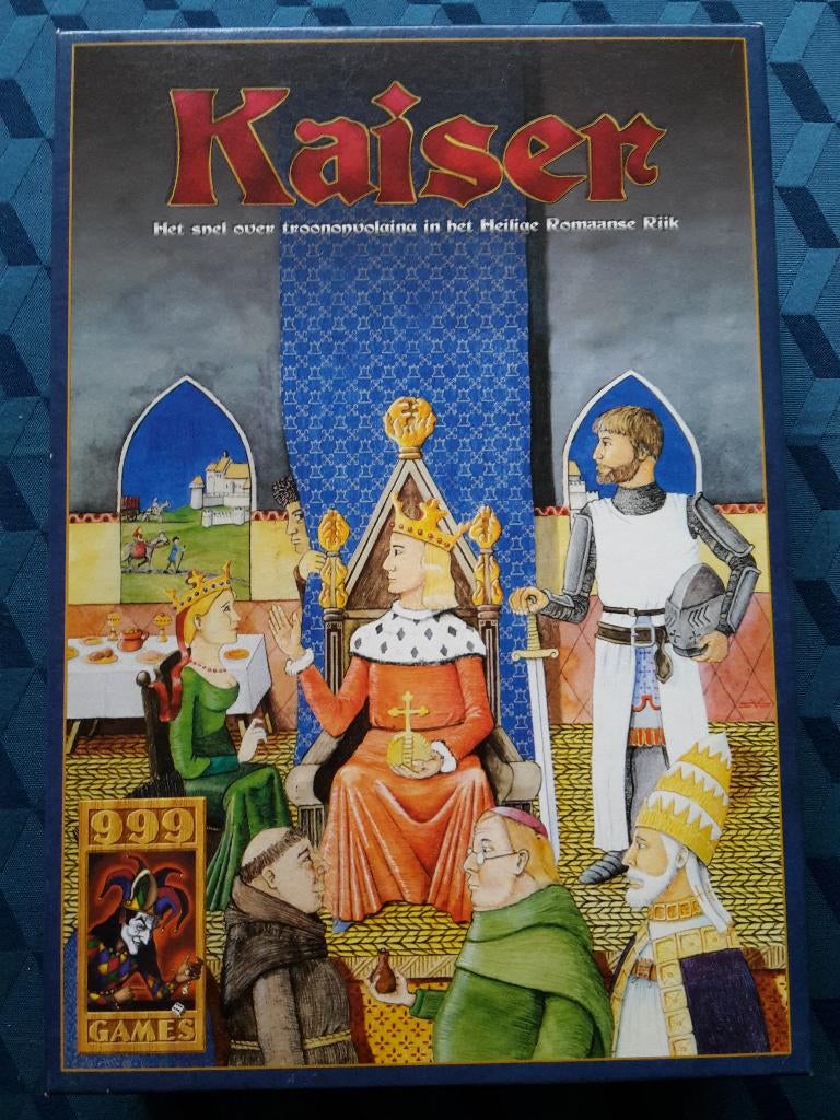 Nieuw bordspel Kaiser, 2-4 spelers, vanaf 12 jaar, + 1 promo, Hobby en Vrije tijd, Gezelschapsspellen | Bordspellen, Nieuw, Ophalen of Verzenden