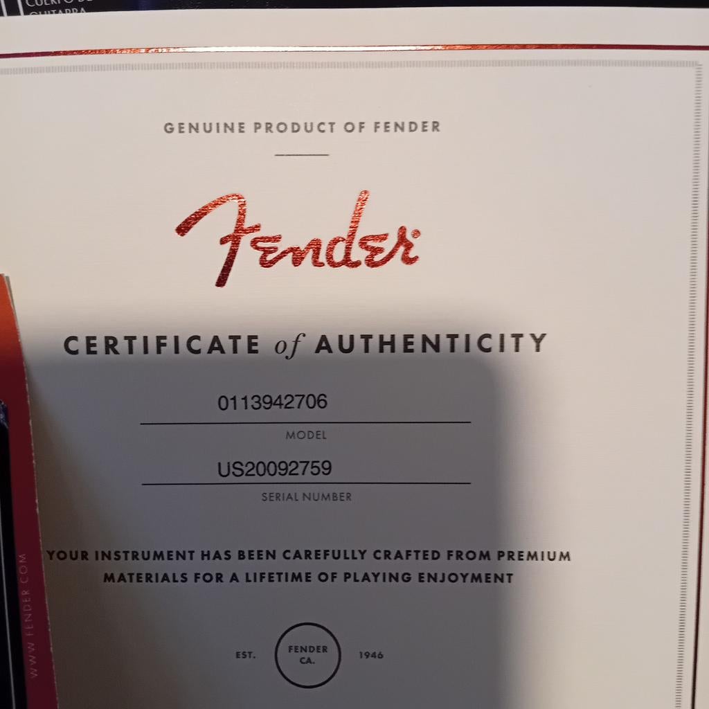Fender telecaster pro 2021, Enlèvement, Fender