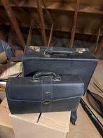 Sacs cartables vintage en cuir, Enlèvement, Cuir