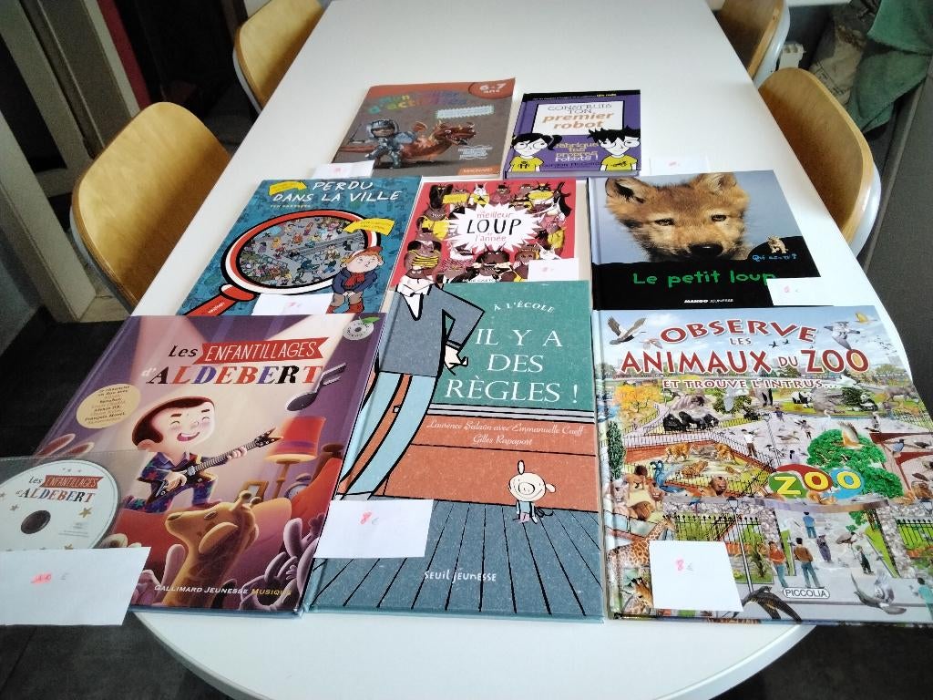 Livres enfants/histoires/contes/chansons+cd/lecture(6 vues), Livres, Enlèvement ou Envoi, Comme neuf, Garçon ou Fille, Livre de lecture