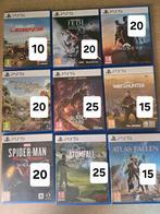 Ps5 spelletjes, Ophalen