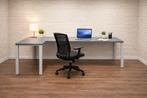 2 x GROOT hoekbureau / werkbureau 240 cm – stevige kwaliteit, Maison & Meubles, Bureaux, Enlèvement, Comme neuf