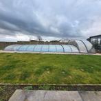 Zwembadoverkapping, Jardin & Terrasse, Piscines, Enlèvement, Utilisé, 300 cm ou plus, 80 à 120 cm