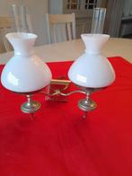 appliques murales complètes, magnifique luminaire 2 lumières, Enlèvement, Utilisé, Lampe avec luminaire