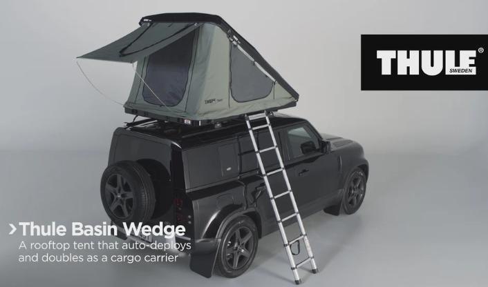 Thule Basin Wedge hardshell daktent NIEUW laatste stuk, Caravanes & Camping, Tentes, jusqu'à 2, Neuf, Enlèvement