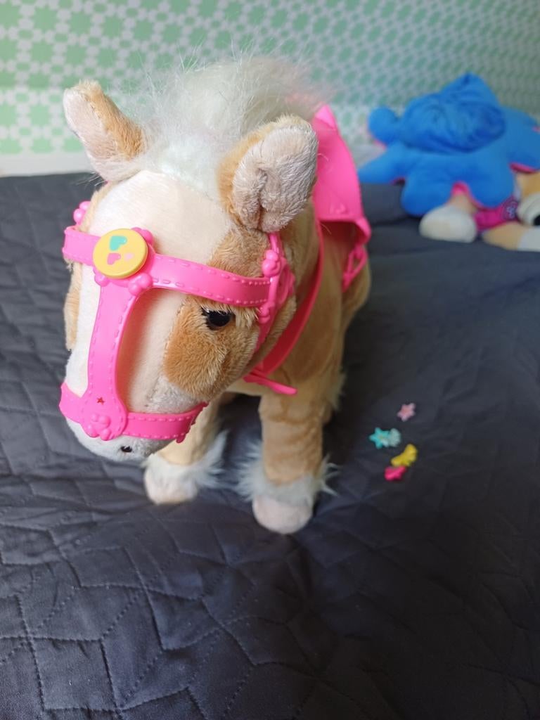 Paard baby born met helm, Kinderen en Baby's, Ophalen of Verzenden