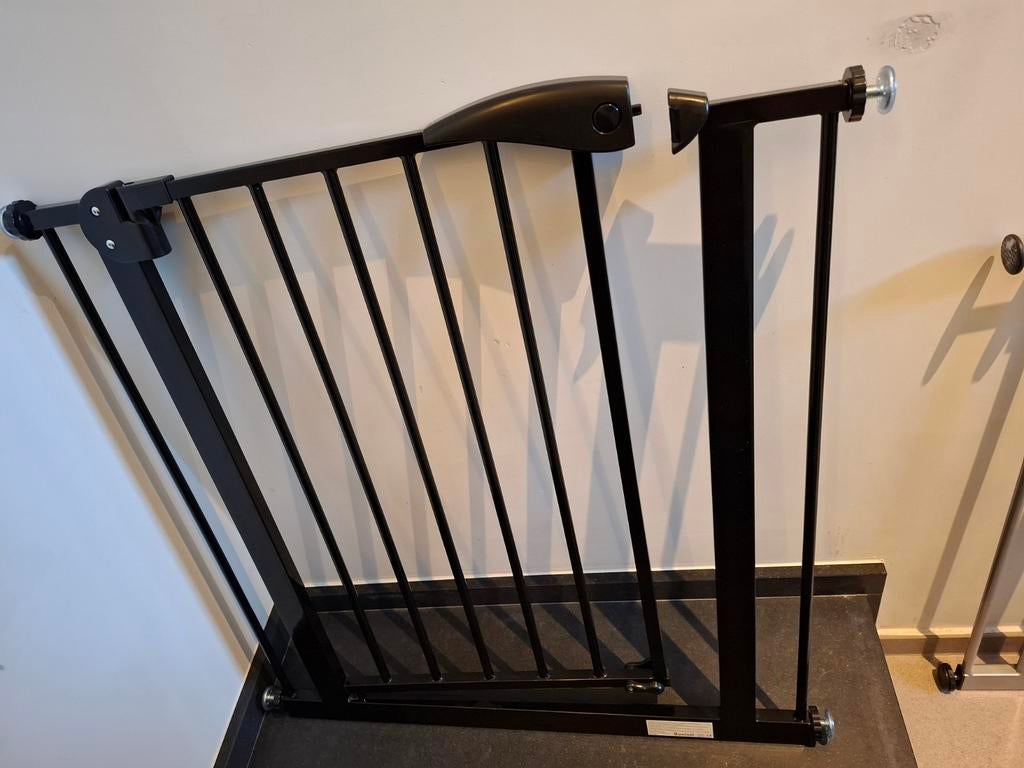 Porte de serrage, 3 pièces, Enfants & Bébés, Barrières, Enlèvement, Comme neuf, Métal ou Fer, Barrière de sécurité