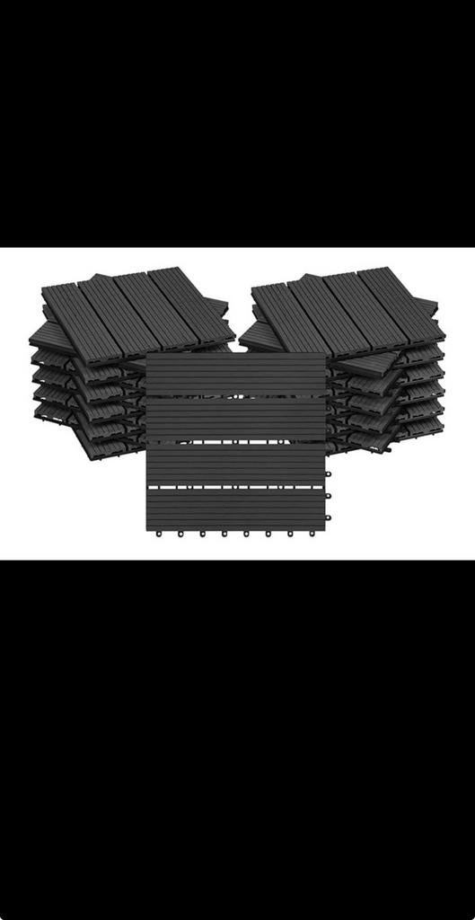 170 pièces / Revêtement de sol pour extèrieur, Bricolage & Construction, Dalles & Carrelages, Enlèvement, Comme neuf