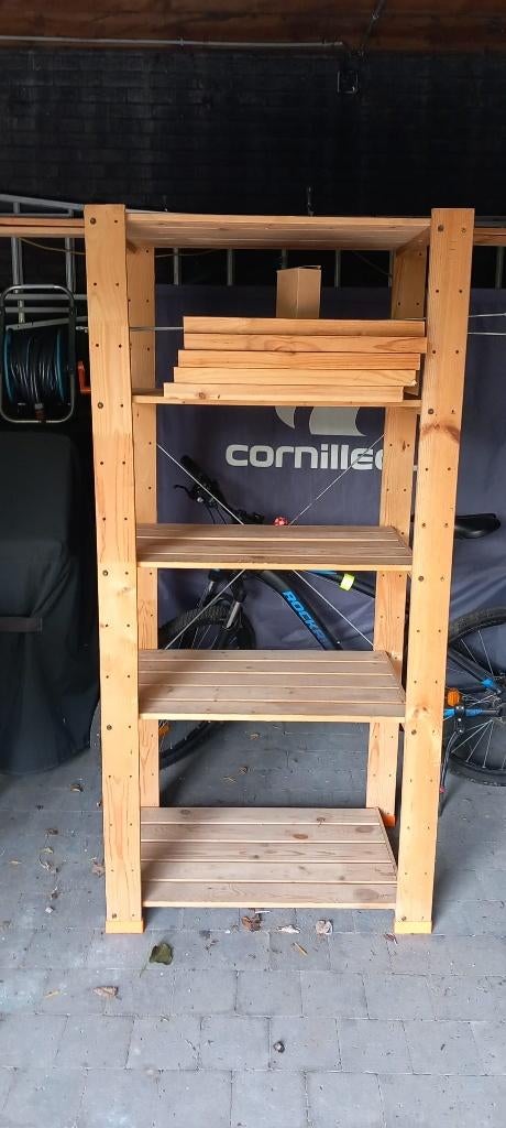 dubbel rek Ikea Hejne, Huis en Inrichting, Kasten | Stellingkasten, Zo goed als nieuw, Ophalen