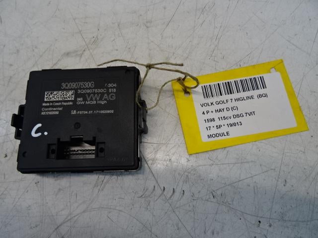 UNITE ELECTRONIQUE Volkswagen Golf VII (AUA) (3Q0907530G), Utilisé, Volkswagen