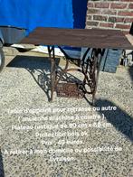 Table d'appoint pour cour, terrasse, jardin., Jardin & Terrasse, Comme neuf, Rectangulaire, Bois