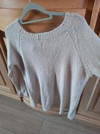 Pull doux S M nœud dos, Enlèvement ou Envoi, Comme neuf, Taille 38/40 (M), Beige