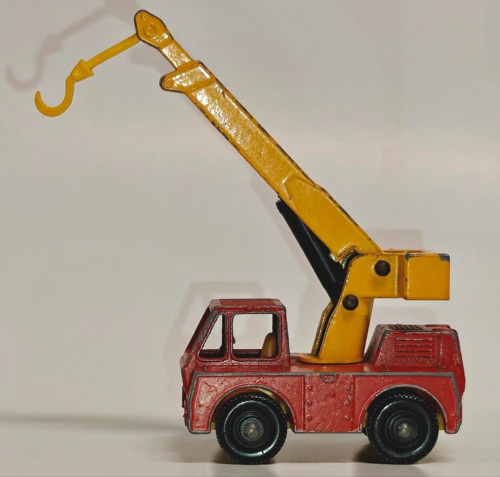 Vintage Matchbox Lesney No.42 – Iron Fairy Crane (1969), Ophalen of Verzenden, Lesney