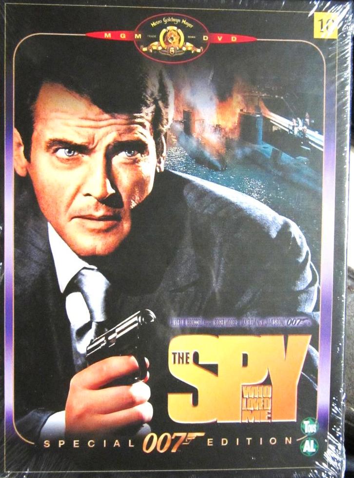DVD- ACTIE- THE SPY WHO LOVED ME (ROGER MOORE), Cd's en Dvd's, Dvd's | Actie, Zo goed als nieuw, Actiethriller, Alle leeftijden