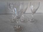 Quatre verres à vin en cristal Cristal d'Arques, Antiquités & Art, Enlèvement ou Envoi