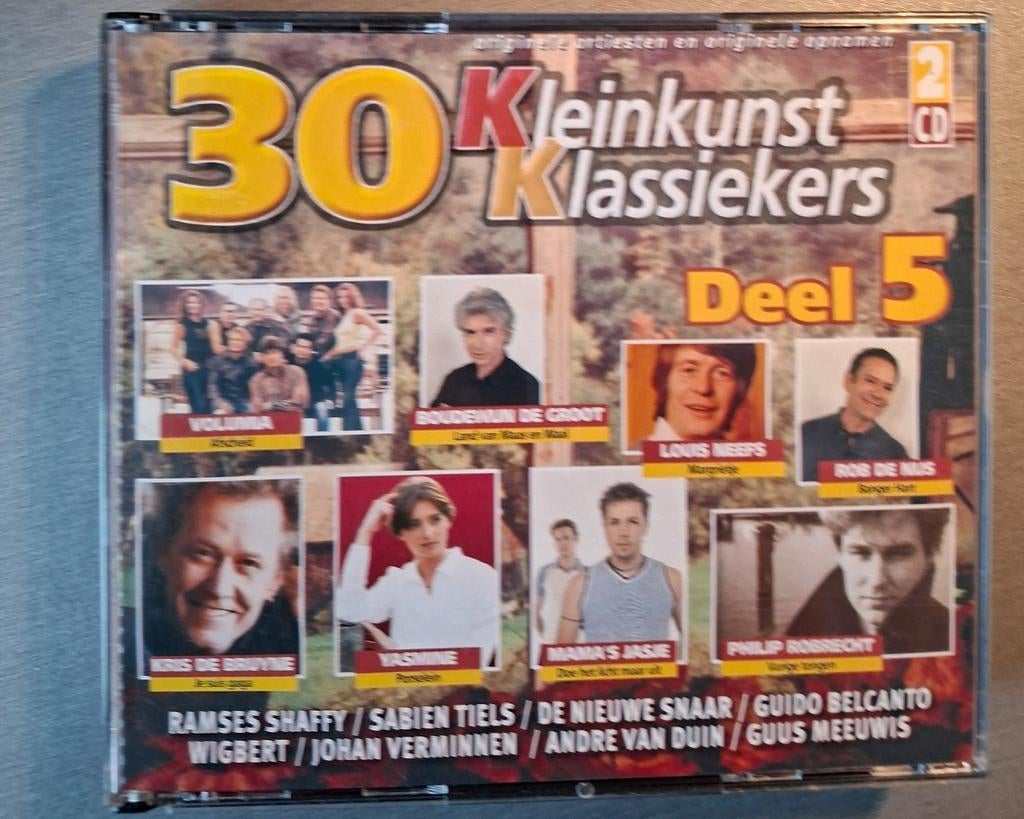 2cd box. 30 kleinkunst Klassiekers. Deel.5., Ophalen of Verzenden
