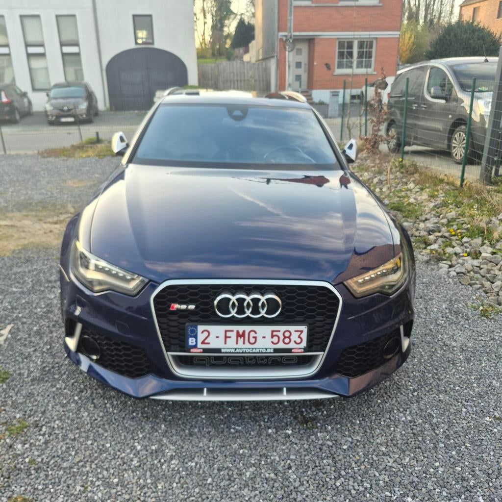 AUDI RS6 C7 PERFECTE STAAT VAN GEBRUIK, Auto's, Automaat, Euro 5, Blauw, RS6