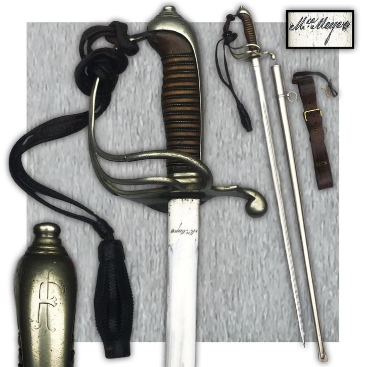 🚨Rare Sabre MEYER Officier Infanterie France Original, Collections, Objets militaires | Général, Armée de terre, Enlèvement ou Envoi