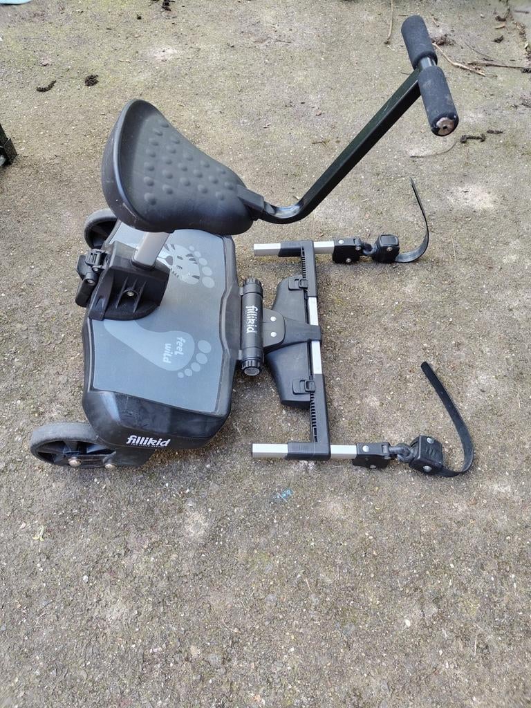 Meerijdplankje met zitje, Ophalen