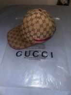 Casquette Gucci bande bonbon, Enlèvement ou Envoi, Comme neuf, Casquette