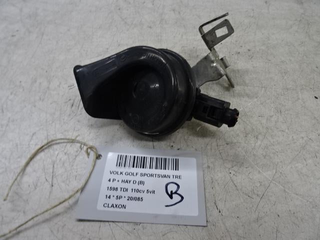 AVERTISSEUR/KLAXON Golf Sportsvan (AUVS) (5Q0951223D), Autos : Pièces & Accessoires, Autres pièces automobiles, Volkswagen, Utilisé