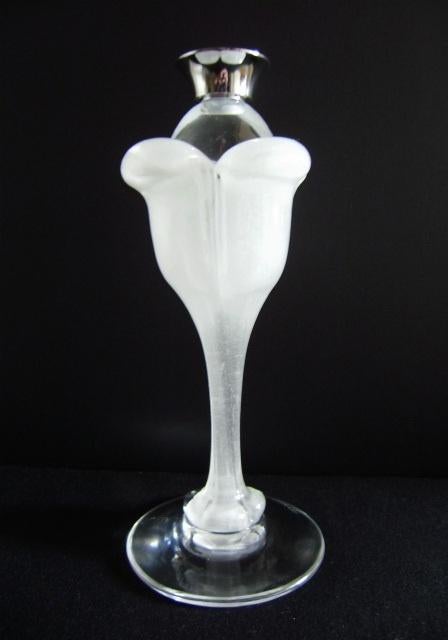 CRISTAL DAUM : Kandelaar in de originele doos, Ophalen, Overige materialen, 25 tot 50 cm, Wit