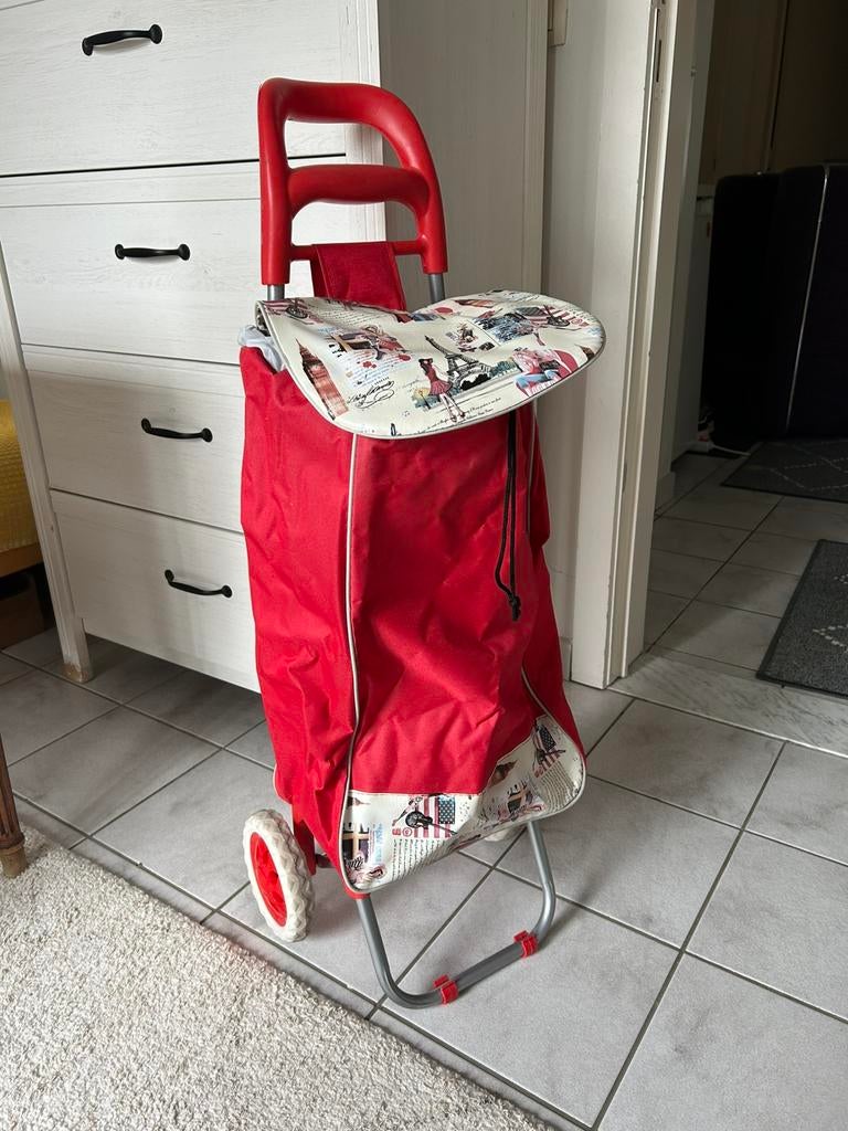 Boodschappentrolley, Ophalen, Zo goed als nieuw