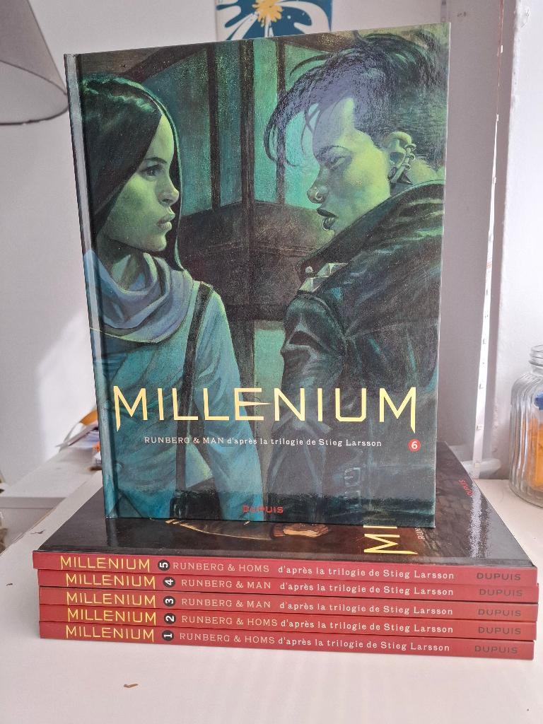 MILLENIUM TOMES 1 à 6 SERIE COMPLETE TTBE TOUS EO, Complete serie of reeks, Ophalen of Verzenden, Zo goed als nieuw