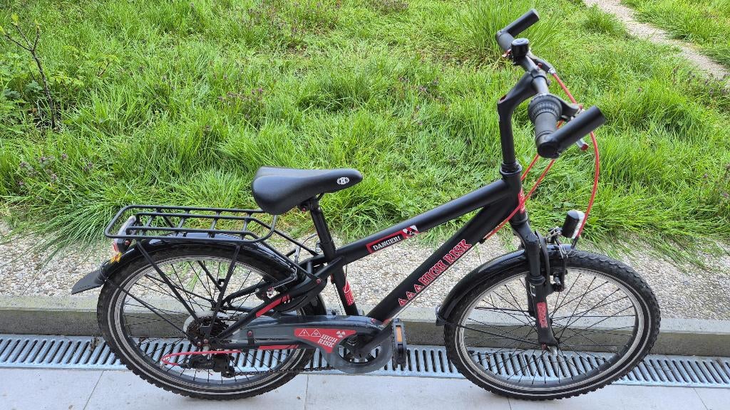 Als nieuw Jongensfiets "Danger" x 22 inch - >> voor vering >, Ophalen, 22 inch, Versnellingen, Danger