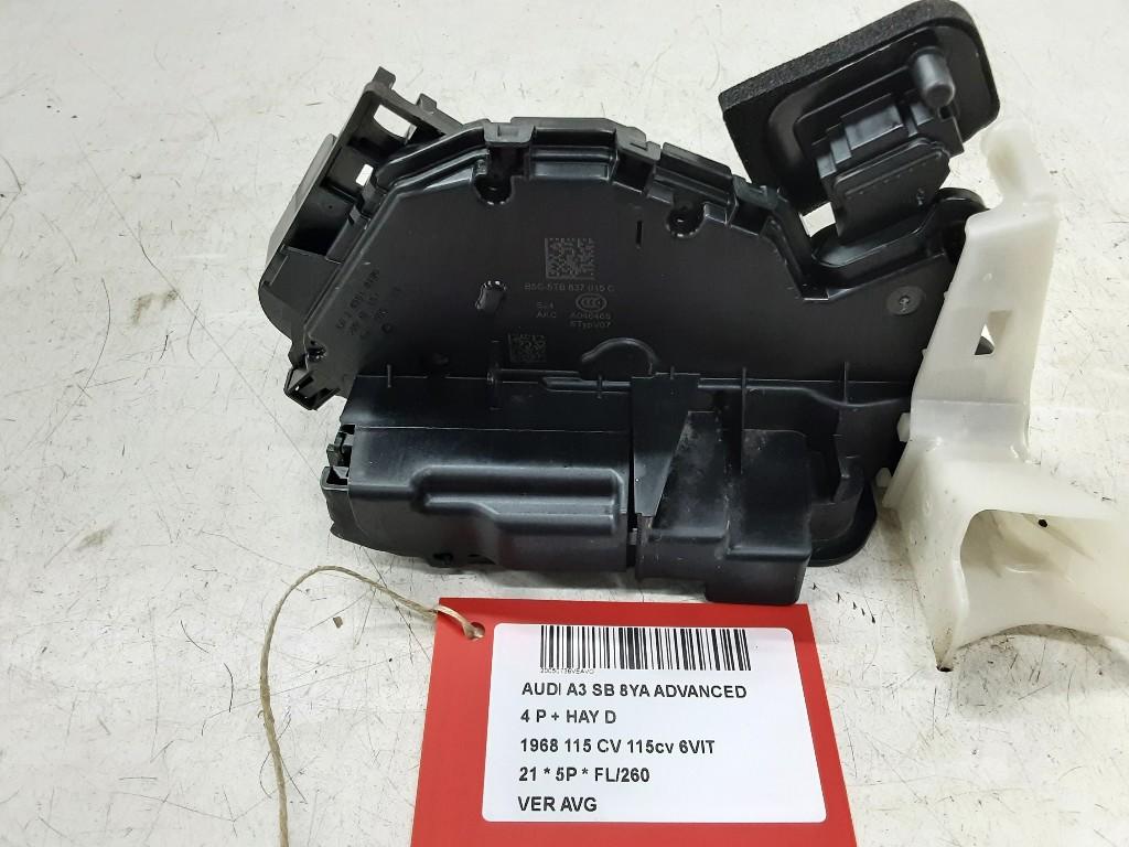 PORTIERSLOT LINKS VOOR Audi A3 Sportback (8YA) (5TB837015C), Auto-onderdelen, Carrosserie, Audi, Voor, Links, Gebruikt