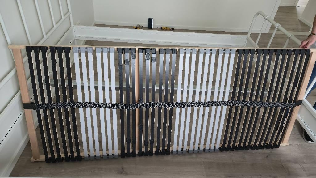 Lattenbodem 160x200cm, Huis en Inrichting, Slaapkamer | Matrassen en Bedbodems, Ophalen, Gebruikt, Tweepersoons, Bedbodem