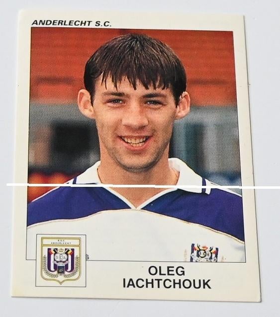 Panini Football 2001 RSC Anderlecht/Oleg Iachtchouk, Collections, Enlèvement ou Envoi, Neuf, Affiche, Image ou Autocollant