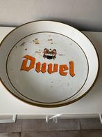 Oud metalen dienblad van DUVEL, Ophalen of Verzenden, Gebruikt, Duvel