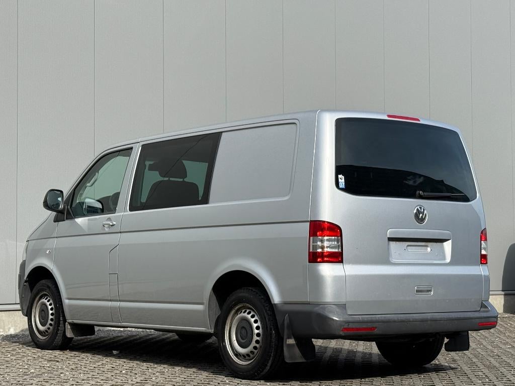 VW Transporter T5 2.0TDi 6Zit BTW/TVA ParkSensor Airco Euro5, Auto's, Voorwielaandrijving, Stof, Parkeersensor, 4 cilinders