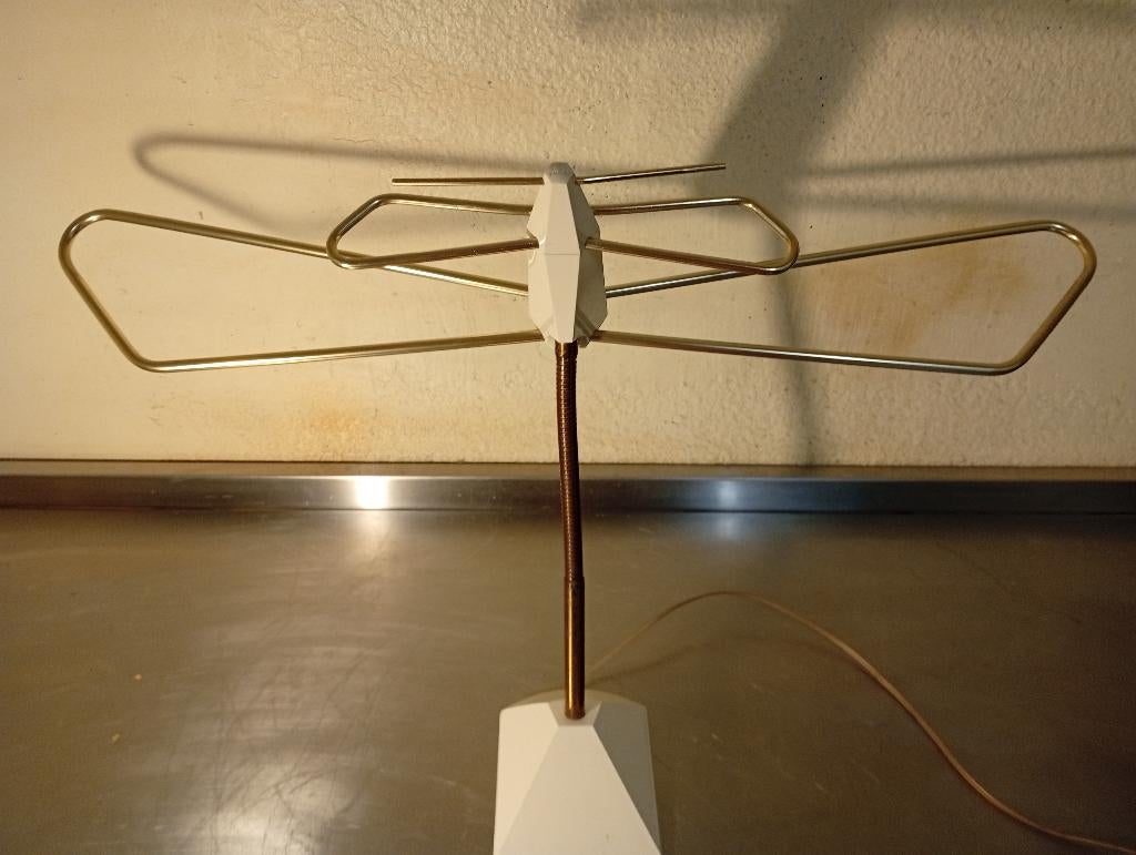 Objet culte , l antenne papillon Space Age, Enlèvement