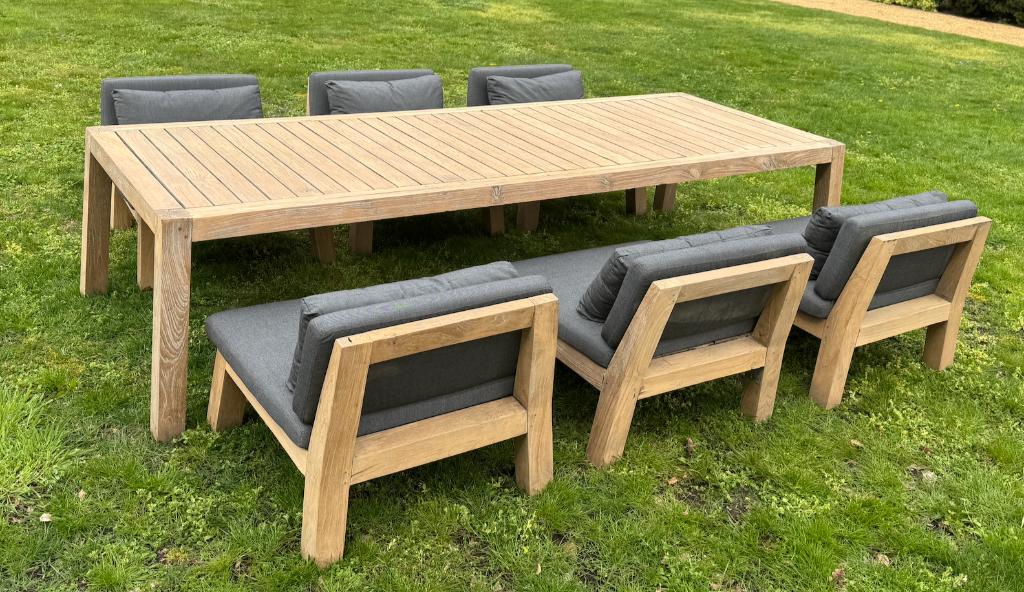 Piet Boon Anne + Niek Low Tuinset (np. €22.000), Chaise, Salons de jardin, Comme neuf, Enlèvement