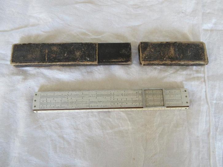 Vintage rekenliniaal nr. 23 System Rietz Albert Nestler 1930, Antiek en Kunst, Antiek | Gereedschap en Instrumenten, Ophalen