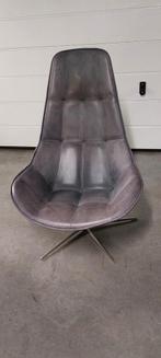 Draaizetel in leder, Huis en Inrichting, Ophalen