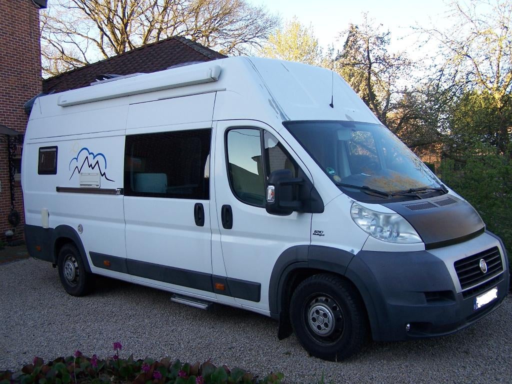 Buscamper Fiat Ducato Maxi 35 L-XLH3 2.3 JTD, 6 à 7 mètres, Siège standard, Autres marques, Boîte manuelle