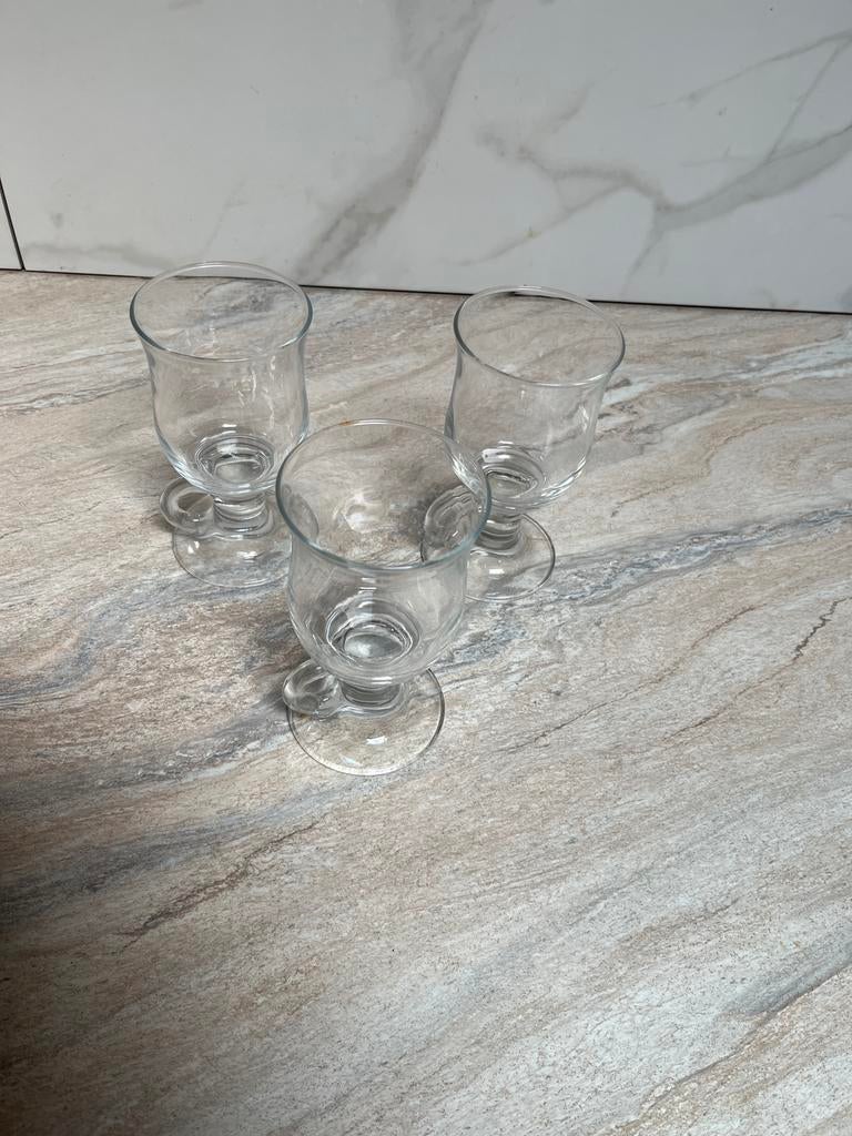 3 irish coffee glazen, Collections, Enlèvement, Comme neuf