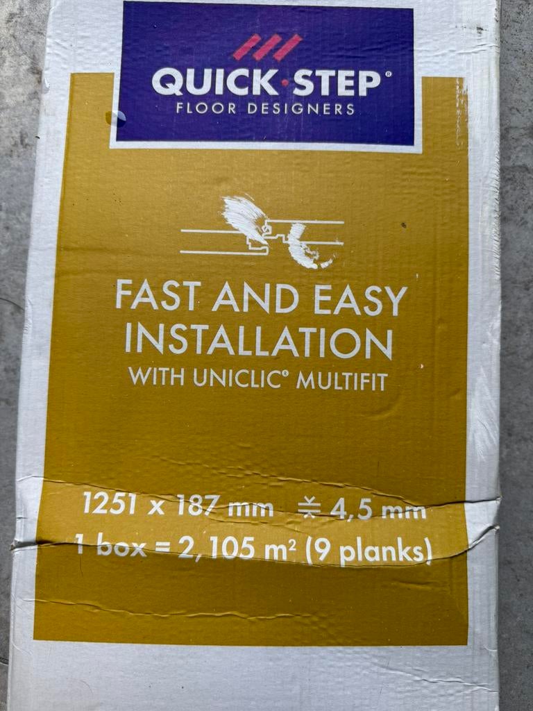 Vinyl.zie fotos. 1 pak.parketlook 10 euro., Ophalen