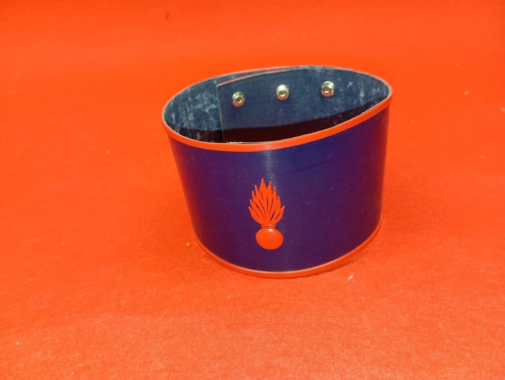 Gendarmerie / Rijkswacht / brassard, Collections, Enlèvement ou Envoi, Gendarmerie, Vêtements ou Chaussures