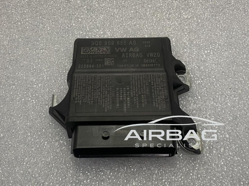 Seat Leon 2015 airbag module srs-module regeleenheid airbag, Auto-onderdelen, Dashboard en Schakelaars, Gebruikt, Ophalen of Verzenden
