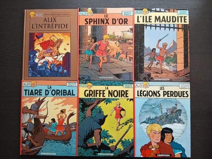 SERIE BD ALIX (22 premiers tomes + les n26 et 28), Boeken, Stripverhalen, Gelezen, Complete serie of reeks, Ophalen of Verzenden
