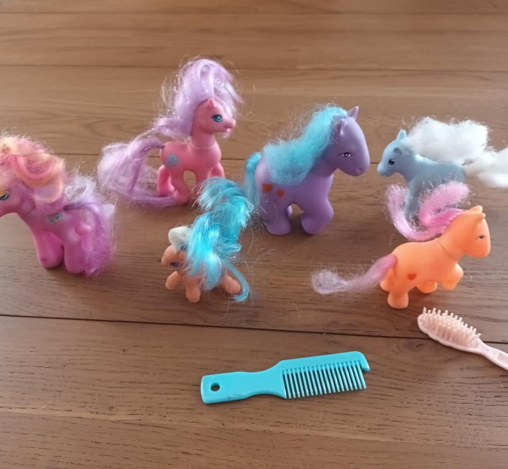 My little ponypaardjes ( vintage), Ophalen