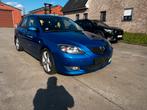 MAZDA3 BENZINESPORT DESING 2006 MET XENON PERFECTE STAAT, Auto's, Mazda, Stof, Zwart, Blauw, Bedrijf